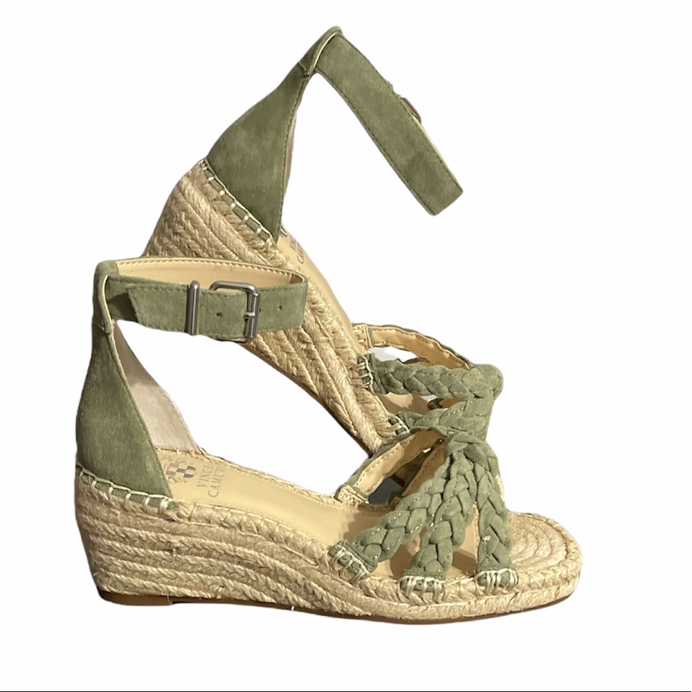 Vince Camuto Jadeya Braided Espadrille Wedges  0333 - Picture 2 of 5